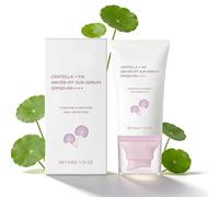 Face Sunscreen with Centella Asiatica SPF50 P Water-Fit Hydrating Sun Serum, Daily Moisturiser Sunscreen for Face, Lightweight Non-Greasy Formula (1pc)