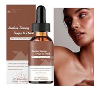 Face Tanner,60ml Sun Drop | Gradual Color Correcting Tool Moisturizing Instant Tanning Accessories for Facial Legs Hands Body Men Women