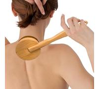 Face Tanning Brush - Back Tan Applicator,Portable Detachable Handle Wide Head Tanner Brush for Back Face Indoor and Outdoor