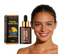 Face Tanning Drops Facial Tanning Serum with DHA Hyaluronic Acid & Aloe Vera, Customizable Bronzing Drops for Natural Glow, Sunless Streak-Free Hydrating Self Tanner, Elitzia ETLCL5 30ml/1fl oz