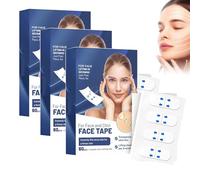 Face Tape - Instant Face Lift Tape, Invisible Face Lifter Tape Has a Delicate V Face,Face Tapes for Lifting Sagging Skin,Firming Face & Durable & Breathable & Waterproof (3BOX)