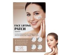 Face Tape Lifting Invisible, Instant Lift Neck Tape, V Edge Patches Face Lift, Use Before Makeup, Facial Adhesive for Sagging Skin, Wrinkles, Neck, Double Chin, Jowls and Eyes (1Box, 120Pcs)