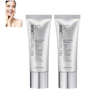 Face Tightener No-Filter Primer, Instant Face Tightener, Blurring Face Primer, Long Lasting Power Grip Formula, Skin Tightener Primer for Face Makeup, for All Skin Types(2 PCS)