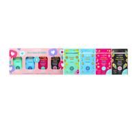 Face Time and Chills Face Mask Set by I Love Cosmetics for Women - 4 Pc 0.34oz Happy Skin Mask 0.34oz Pure Pores Mask 0.34oz Peeling Beautiful Mask