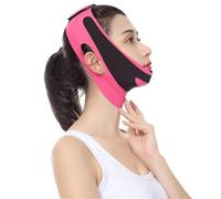 Face Toning Belts 1Pcs Elastic Face Slimming Bandage V Line Shaper Women Chin Cheek Lift Up Belt Facial Massage Strap