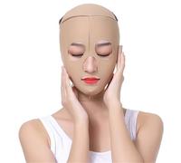 Face Toning Belts Womens Facial Slimming Mask Full Coverage Lifting Face V Line Belt Weight Loss Double Chin Bandage Beauty Shapers(M)