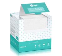 Face Towels, 10"×12" Disposable Face Towel, Face Towelettes XL, Ultra Soft Makeup Remover Dry Wipes, Thick Face Towel for Sensitive Skin, 50 Count (1 Pack)
