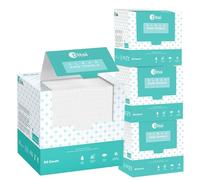 Face Towels, 10"×12" Disposable Face Towel, Face Towelettes XL, Ultra Soft Makeup Remover Dry Wipes, Thick Face Towel for Cleansing,200 Count (4 Pack)