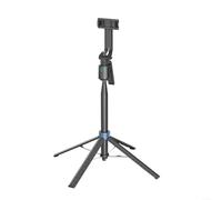 Face Tracking Tripod 1.8M Tall with Light for Smartphones, Gesture Control Selfie-Stick Stand, 8H Battery, Adjustable Height Video Recording Live Streaming Phone Holder Mount