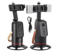 Face Tracking Tripod, 360 Rotation, 9.6x18x8cm, Auto Face Tracking Phone Stand, Smartphone Holder Mount, Motion Sensing, For Live Streaming Video Recording Virtual