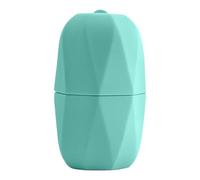 Face Tray - Diamond-Shaped Silicone, Roller | Pore Minimizing Face Attributes, Cooling Roller Usage for Skin Care Beauty Facial Massage Relaxation Infuse it with Lemon wate