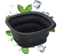 Face Tub | Foldable Silicone Skincare Tool,Silicone Ice Facial Bowl,for Home Travel Camping Dorm RV Beauty Spa Center Cold Plunge