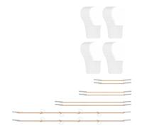 Face V-Lift Bands Kit with Invisible Patches | 80 Pcs Invisible Adhesive Patches & 4 Reusable Elastic Bands | Anti-Aging Firming for Face, Neck, Under Eyes, Jawline | Non-Invasive Tightening