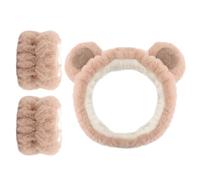 Face Wash Headband, Spa Headband Set, Absorbent Wash Bands, Yoga Headband, Spa Headbands, Comfortable Washroom Headband with Animal Ears for Washing the Face