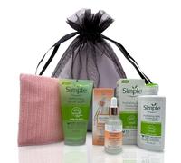 Face Wash & Moisturiser Skincare Set | Inspired by Popular UK Skincare Brand | Skin Firming Serum & Hydrating Care | Skin Gifts & Sets for Women (Pink)