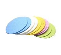 Face Wash Sponges - Wood Pulp Cotton Facial Sponges For Washing Face | 10 Count Face Scrubber Natural Cosmetic Spa Sponges For Facial Cleansing Massage | Cellulose Facial Sponges Wood Pulp