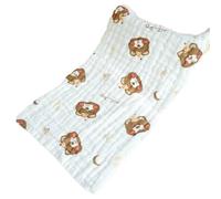 Facecloth Print Drooling Bib Soft Burp Cloth Cotton Back Sweat Absorb HighAbsorbent Kids Wipecloth Infant Drooling