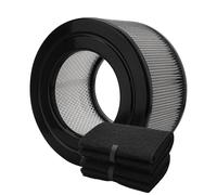 Facecool 20500 Replacement Filter Compatible with Honeywell 10500 (EV-10) 17000 17000-S 17005 Air Purifiers, Part Number 20500, with 1 True HEPA Filter + 2 Carbon Pre-Filters