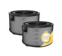 Facecool FY4200/30 Replacement Filter Compatible with Philips 4200 Series Air Purifiers, Fit AC4220 & AC4221, With 2 Pack HEPA Active Carbon filters (Also Fit FY3200/30)