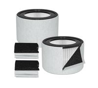 Facecool Z-2000 Replacement Filter Compatible with TruSens Z-2000 & Z-2500 Air Purifiers, 3-in-1 HEPA Air Cleaner, 2 H13 HEPA + 4 Carbon + 4 Pre-Filters (Medium)