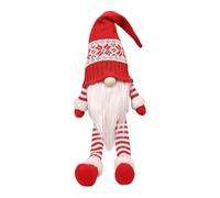 Faceless Old Christmas Doll - 57 x 13 x 8 cm Plush Ornament Old Gnome | Stylish Faceless Snowman, Plush Snowman Knitted and Christmas for the Home