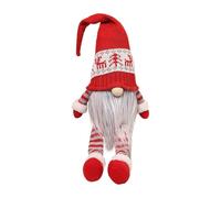 Faceless Old Christmas Doll - 57 x 13 x 8 cm Plush Ornament Old Gnome | Stylish Faceless Snowman, Plush Snowman Knitted and Christmas for the Home