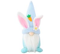 Faceless Toy Soft Holiday Easter Decorations Cute Doll for Kids Adults Home Ornaments Day Celebration (Blue, One Size)