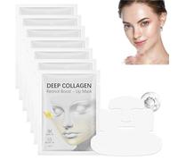 FaceLift Collagen Mask, Deep Colla-gen Retinol Lift-Up, 3-In-1 Bluile Coll-agen Re-tinol Li-ft-Up Ma-sk, Deep Collagen Retinol Tension Boost-Up Mask, V-Line Li-ft, Sculpt, Glow (7pcs)