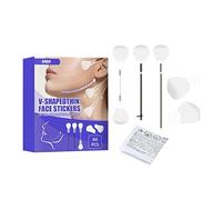 Facelifting Tape, Instant Invisible Face Stickers, Neck and Eye Lifting, 60 Pieces Refill Tapes, V-Shaped Tape, Invisible, Thin, Makeup Facelift Tools for the Face