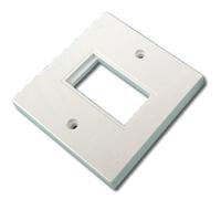 kenable Faceplate 1 Port 86 x 86mm Single Port Low Profile for RJ45 Modules