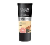 FACES CANADA All Day Hydra Matte Foundation 3-in-1 Foundation + Moisturizer + SPF 30 24 HR Aloe Hydration & Vitamin C 10HR Long Wear Medium to High Buildable Coverage Absolute Ivory 012 25ml
