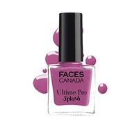 Faces Canada Glossy Splash Nail Enamel, Purple Rain 19, 8 ml