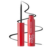 FACES CANADA Magneteyes Eyeliner - Black, 3.5ml Intense Matte Finish Quick Drying 24HR Long Lasting Fine Tip For Precise Smooth Application Almond Oil Enriched Waterproof Smudgeproof