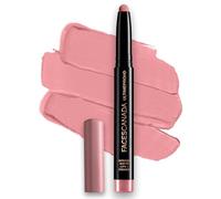 FACES CANADA Ultime Pro HD Intense Matte Lipstick + Primer - Nearly Nude (Nude), 1.4g 9HR Long Stay Flawless HD Matte Finish Intense Color Lightweight Smooth Glide Primer Infused