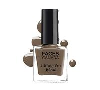 FACES CANADA Ultime Pro Splash Nail Enamel - Ginger 37 (8ml) Quick Drying Glossy Finish Long Lasting No Chip Formula High Shine Nail Polish For Women No Harmful Chemicals