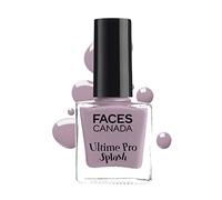 FACES CANADA Ultime Pro Splash Nail Enamel - Midnight 140 (8ml) Quick Drying Glossy Finish Long Lasting No Chip Formula High Shine Nail Polish For Women No Harmful Chemicals