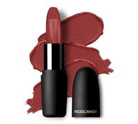 FACES CANADA Weightless Matte Lipstick - Forever Red 03 (Red), 4.5g Highly Pigmented Lip Color Smooth One Stroke Glide Moisturizes & Hydrates Lips Vitamin E, Jojoba & Almond Oil Enriched