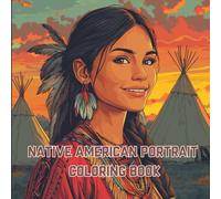 Faces of Native America - A Grayscale Portrait Coloring Book for Adults
