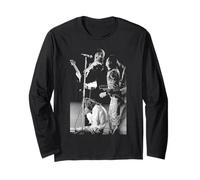 Faces On Tour Rod Stewart Ian McLagan Ronnie Wood Long Sleeve T-Shirt