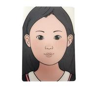 Faces Practice Board Reusable Washable Makeup Artist Colored Makeup Template Girl, 297x210mm