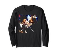 Faces Rod Stewart & Ronnie Wood Top Of The Pops 1973 Long Sleeve T-Shirt