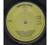 FACES - STAY WITH ME 7 INCH (7" 45) UK WARNER BROS 1971 (Katalog-Nummer: K16136)