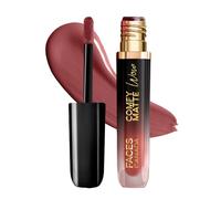 FACESCANADA Comfy Matte Wow Liquid Lipstick - Choco Couture 01, 3.8Ml One Swipe Application Highly Pigmented Comfortable Wear Glides Smoothly Long Lasting Transferproof