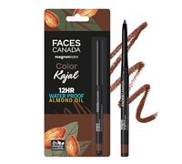 FACESCANADA Magneteyes Color Kajal - Brown Comfort 03, 0.30G Highly Pigmented Kohl 12 Hr Long Stay Matte Finish Single Stroke Glide Water Proof Smudge Proof Almond Oil Enriched - Pencil