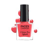 FACESCANADA Ultime Pro Splash Nail Enamel - Coral Island 62 (8Ml) Quick Drying Glossy Finish Long Lasting No Chip Formula High Shine Nail Polish For Women No Harmful Chemicals