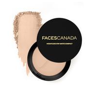 FACESCANADA Weightless Stay Matte Finish Compact Powder - Ivory, 9 G Non Oily Matte Look Evens Out Complexion Hides Imperfections Blends Effortlessly Pressed Powder For All Skin Types