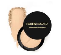 FACESCANADA Weightless Stay Matte Finish Compact Powder - Natural, 9g Non Oily Matte Look Evens Out Complexion Hides Imperfections Blends Effortlessly Pressed Powder For All Skin Types