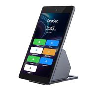 FaceSec AI Face Recognition Time Clock for Small Business (FAD-D80), 8-Inch Desktop Biometric Clock-in System, 20,000 User Capacity, Attendance Management & Shift Scheduling, No Monthly Fees