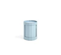 Facet 100 Side Table With Feet/Wheels Low Misty Blue