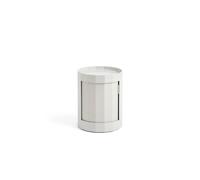 Facet 100 Side Table With Feet/Wheels Low Misty Grey